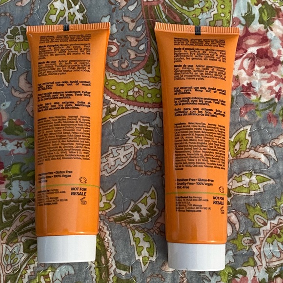 HEMPZ Sweet Pineapple & Honey Melon Herbal Body Butter Bundle Travel Size - Picture 2 of 2